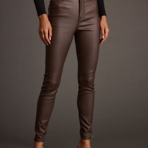 12th Tribe Nixon Mocha Coated Pants Size 3131